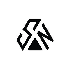  letter logo design on White background.  creative initials letter logo concept.  letter design.
