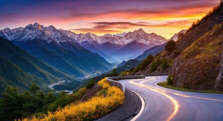 beautiful landscape of nature