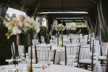 wedding table setting