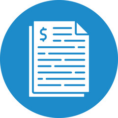Bank Statement Icon
