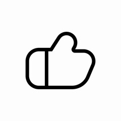 like those icon sign vector