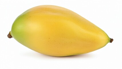 Isolated Image of a Fresh Ataulfo Mango on White