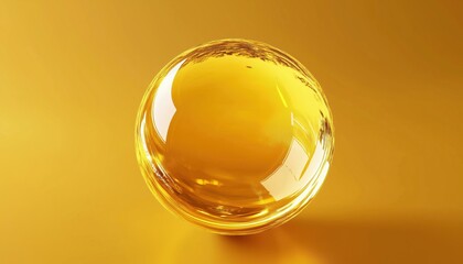 3d Rendering Of A Background Filled With Golden Liquid Oil Bubbles. A Stunning And Realistic 3d Illustration. Vivid And Eye-Catching Imagery.