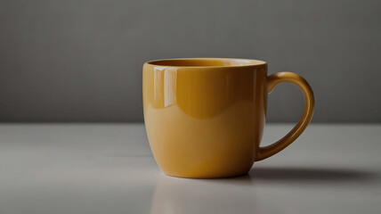 Coffee cup and stylish and modern coffee packaging with or dark brown and a table with a pink background