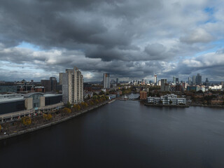 Salford Quays and Downtown Manchester