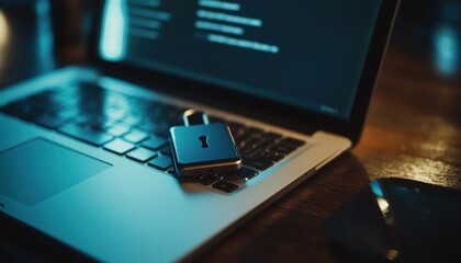 Ensuring Mobile Cybersecurity: Locking Your Phone With A Password For Online Banking And Protecting Against Cyber Security Threats On Laptop And Smartphone.