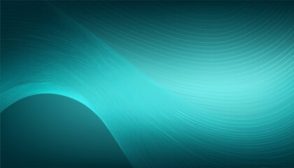 abstract dark teal background with light wave blurred turquoise water backdrop  illustration for your graphic design banner wallpaper or poster generative ai