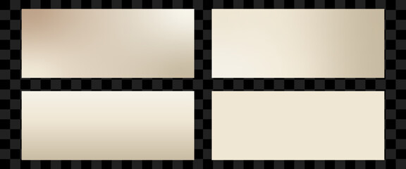 Set of minimalistic nude backgrounds. Classic simple textures for banner, flyer, presentation. Vector illustrations.
