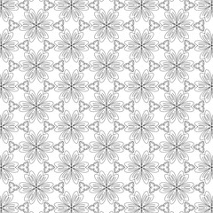 seamless pattern with flowers