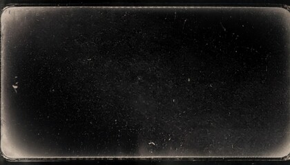 Fototapeta premium Authentic Vintage Film Strip Texture with Heavy Dust, Scratches, and Grain in Monochrome Black and White for Retro Cinematic Effects, Analogue Photography Projects, and Nostalgic Film Reel Background