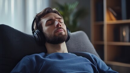 Obraz premium Positive psychologist listening to online patient