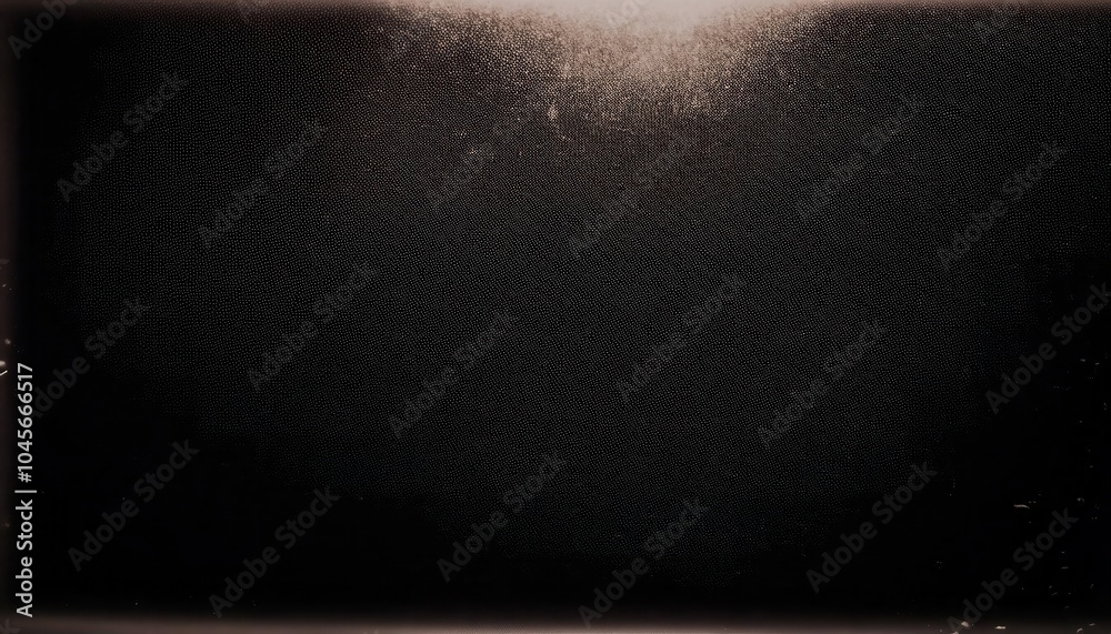 Aufkleber Moody Black Textured Canvas with Subtle Dust Particles and Light Gradient. Ideal for Abstract Backgrounds, Digital Art Layers, Graphic Design Projects, or Atmospheric Space Themed Concepts