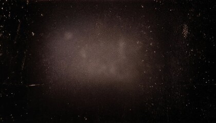 Fototapeta premium Moody Black Textured Canvas with Subtle Dust Particles and Light Gradient. Ideal for Abstract Backgrounds, Digital Art Layers, Graphic Design Projects, or Atmospheric Space Themed Concepts