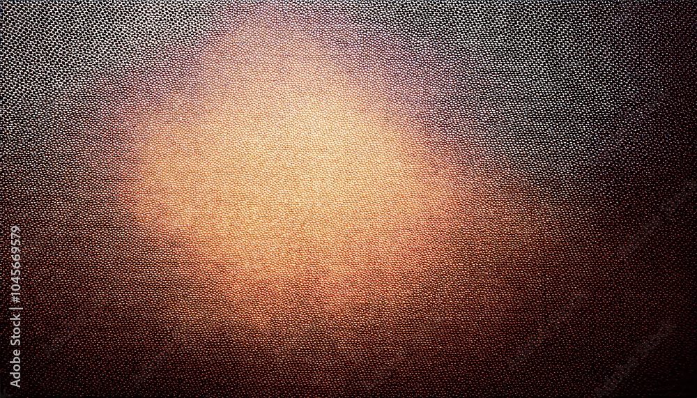Poster Abstract Gradient Halftone Texture with Soft Dot Matrix Transition from Light to Dark Brown. Ideal for Modern Design Concepts, Background Textures, and Graphic Art Projects