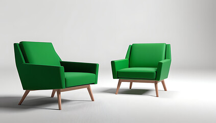 Obraz premium grün sessel model clipping path design purposes online free download instantly available worldwide daily