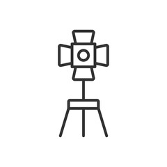 Obraz premium Studio Light Icon Sign Symbol