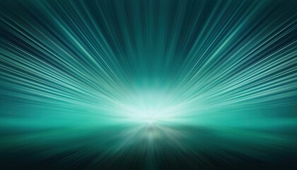 Radiant Burst of Teal Light. Abstract Energy Rays Converging in a Vivid Light Explosion, Perfect for Futuristic Design Concepts, Technology Backgrounds, or Spiritual Enlightenment Themes