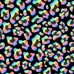 Seamless leopard skin pattern
