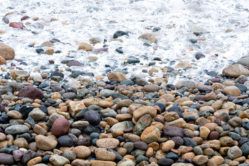 stones on the beach