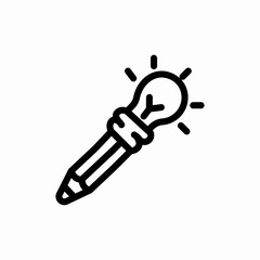 idea solution icon sign vector