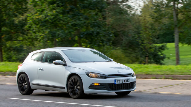 2013 white Volkswagen Scirocco