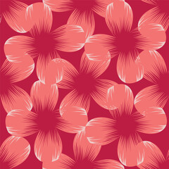 cute small flower seamless pattern on background