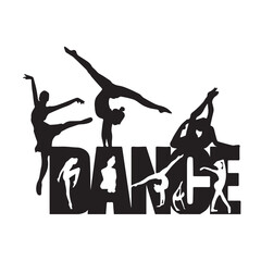 dance background inspirational positive quotes, motivational, typography, lettering design