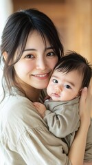 家族と子育てのコンセプトに基づいた居心地の良い空間で母子の温かい絆を育む