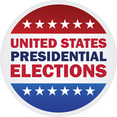 USA Elections 2024 Illustration file. United States of America Presidential Elections Illustrations. US Election November 2024