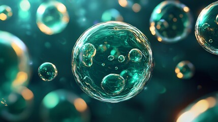 Vibrant Cellular Life in Fluid Space