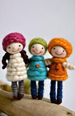 dolls in the market