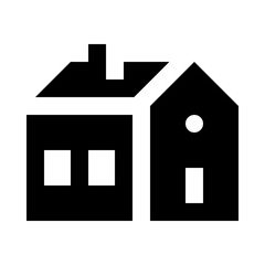 House Residence Solid Icon