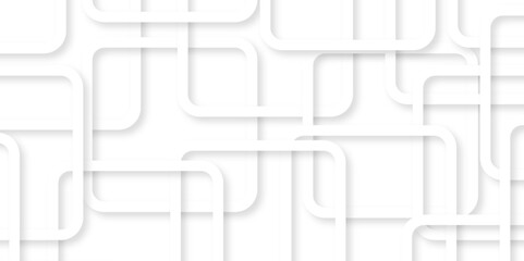 Modern banner square geometric shapes creative abstract design. White color technology concept geometric line vector background. Abstract cube digital art and template web business background.