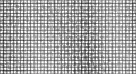 Abstract grey metallic square sequins horizontal background. Chrome silver disco tile texture