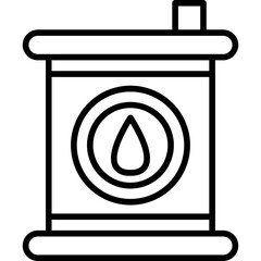 Oil Barrel Icon