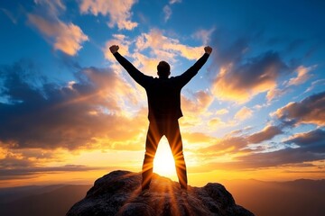 A person standing firm against adversity, with a calm, resolute expression showing inner strength and unshakeable self-worth