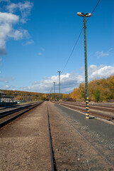 railway in the countryside