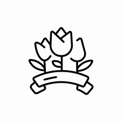 Obraz premium floral design icon sign vector