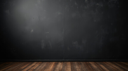 Dark Wall and Floor Background for Product Display or Interior Design Mockup – Perfect for E-commerce, Commercial, and Branding Projects
