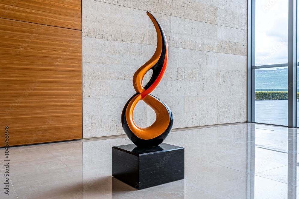 Aufkleber minimalist design of a strong, upright figure, with clean lines representing strength and self-respe