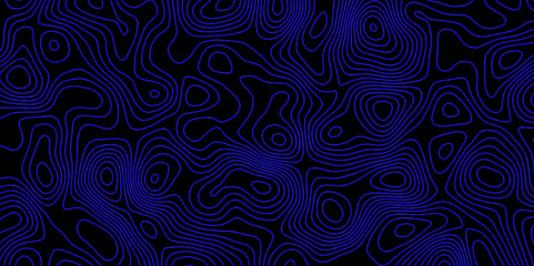 Obraz premium Topographic map in contour line light topographic topo contour map. Lines Topographic contour lines map seamless pattern. Geographic mountain relief. Background of the topographic map. Contour maps.