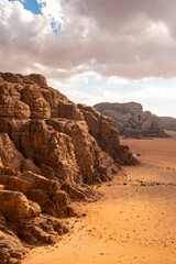 Mountain View in the desert
