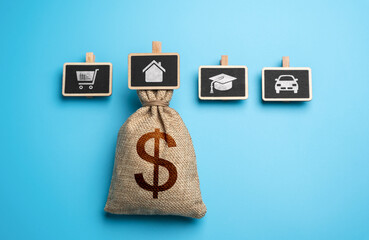 Loans and grants. Borrow money to improve living conditions. Home budget. Financial management....
