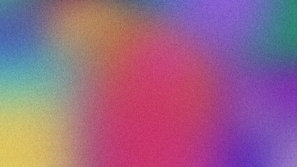 Modern Gradient Background with Grainy Texture. Futuristic Gradient with Grain Texture. Smooth Fluid Shapes and Grainy Textures. Grainy Noise Texture for Posters, Colorful Gradient Noise