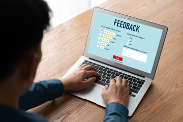 Customer feedback and review analysis by modish computer software for corporate business