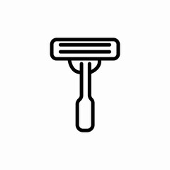 blade razor icon sign vector