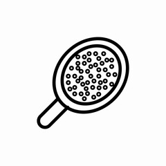 hair brush icon sign vector