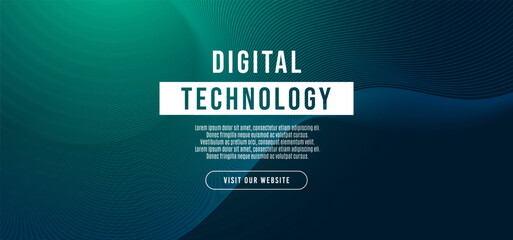 Abstract blue green gradient digital technology speed connect background, cyber information, communication, innovate future tech data, internet network connection, Ai big data, wall floor illustration