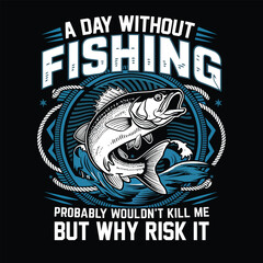 Fishing t shirt design typography, vector, vintage fishing tshirt graphic illustration, Fishing vector emblem