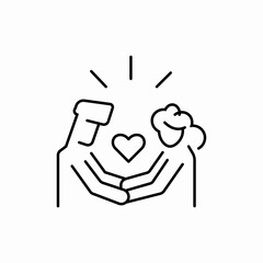 couple love icon sign vector